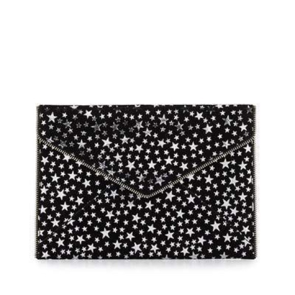 Rebecca Minkoff Handbags - Rebecca Minkoff Leo star print envelope clutch NWT